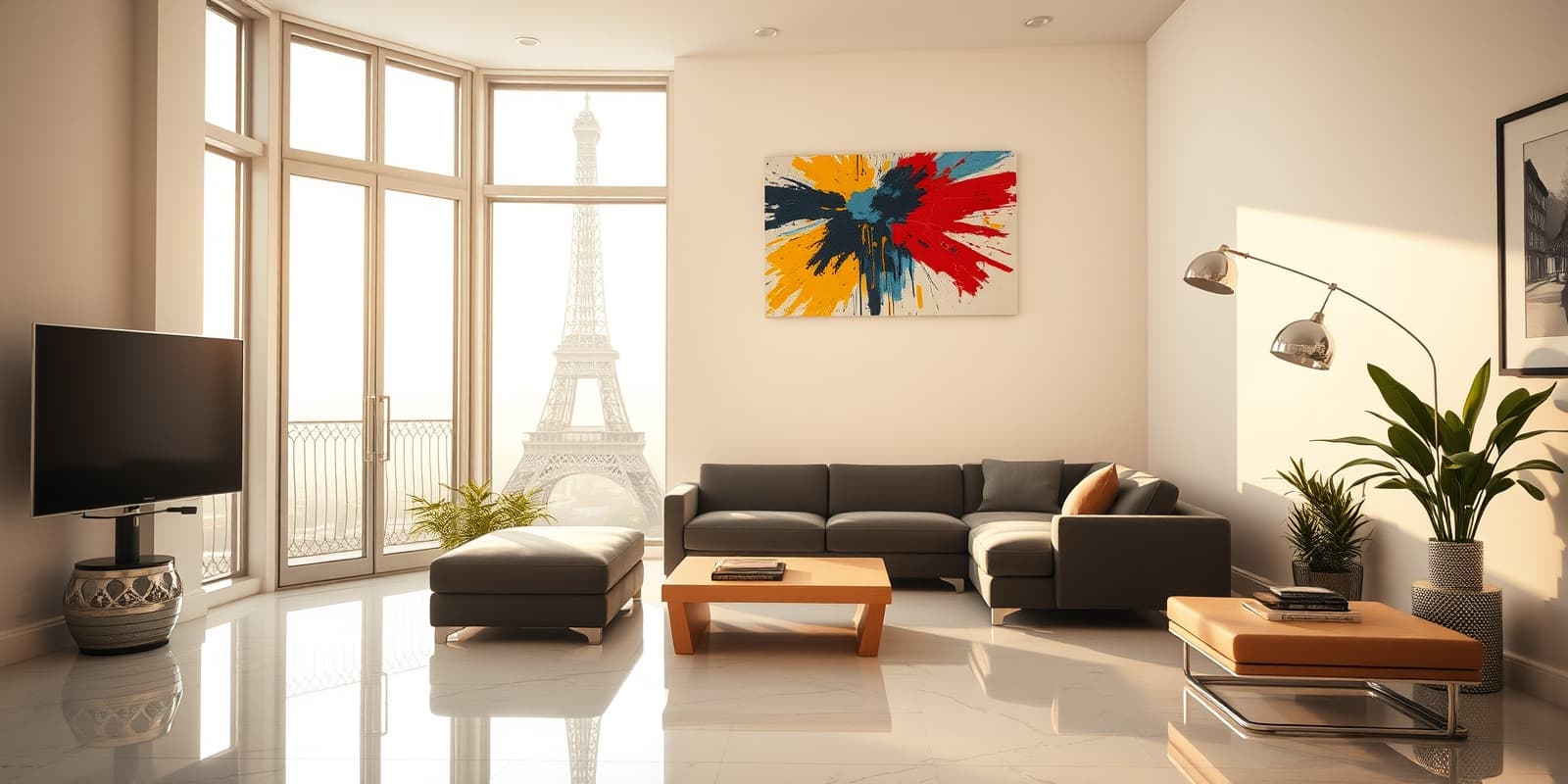 Apartamento Moderno em Paris